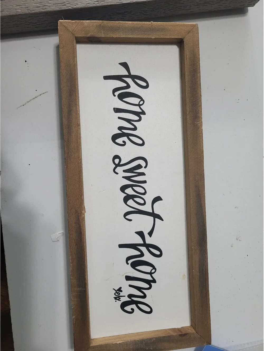 Home Sweet Home Wooden Wall Sign 5x12